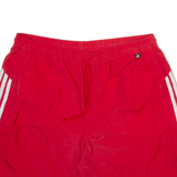 ADIDAS Mens Swimming Shorts Red XL W34