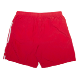 ADIDAS Mens Swimming Shorts Red XL W34