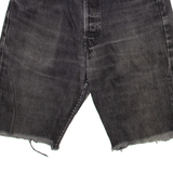 LEVI'S 501 Womens Denim Shorts Grey S W26