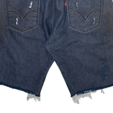 LEVI'S Mens Denim Shorts Blue M W34