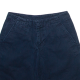 POLO RALPH LAUREN Womens Chino Shorts Blue XXS W24