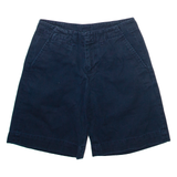 POLO RALPH LAUREN Womens Chino Shorts Blue XXS W24