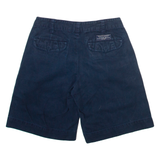 POLO RALPH LAUREN Womens Chino Shorts Blue XXS W24