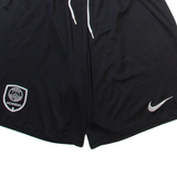 NIKE PSG Mens Sports Shorts Black L W26