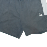 PUMA Mens Casual Shorts Grey Relaxed XL W32