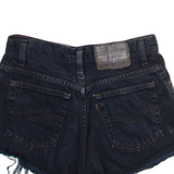 LEVI'S Womens Denim Shorts Black S W28