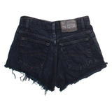 LEVI'S Womens Denim Shorts Black S W28