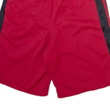 NIKE Mens Sports Shorts Red M W26