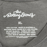 Rolling Stones Tongue Logo The Rolling Stones Band T-Shirt - XL Grey Cotton