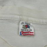 Fruit Of The Loom Graphic T-Shirt - XL White Cotton