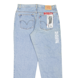 LEVI'S 550 Womens Jeans Blue Regular Mom W32 L30