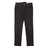 ALEXANDER MCQUEEN Womens Jeans Black Slim Skinny W28 L28