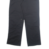 Chino Mens Trousers Black Regular Straight W32 L31