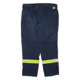 CARHARTT Mens Trousers Blue Regular Tapered W40 L31