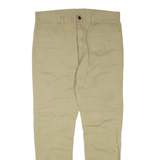 DICKIES Mens Trousers Beige Regular Tapered W34 L30
