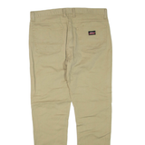 DICKIES Mens Trousers Beige Regular Tapered W34 L30