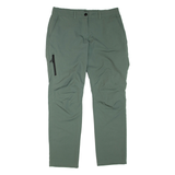 CRIVIT Womens Trousers Green Regular Straight W32 L30