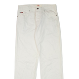 LEE COOPER Mens Trousers White Regular Straight W30 L31