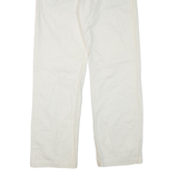 LEE COOPER Mens Trousers White Regular Straight W30 L31