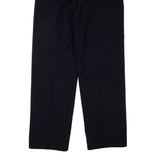 Womens Trousers Blue Regular Straight W30 L30