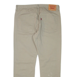 LEVI'S 581 Mens Trousers Beige Regular Straight W36 L30