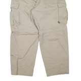 Cargo Mens Trousers Beige Regular Straight W34 L29