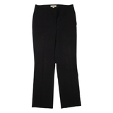 BURBERRY Womens Trousers Black Regular Bootcut W30 L30