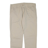 CARHARTT Club Mens Trousers Beige Regular Tapered W36 L33