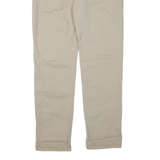 CARHARTT Club Mens Trousers Beige Regular Tapered W36 L33