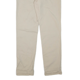 CARHARTT Club Mens Trousers Beige Regular Tapered W36 L33