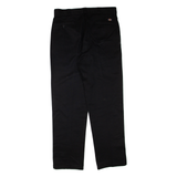 DICKIES Mens Trousers Black Regular Straight W36 L33