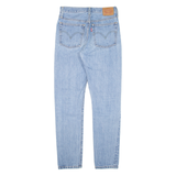 LEVI'S 501S Jeans Womens Blue Skinny Straight W25 L30