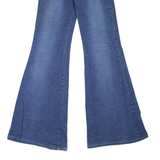 TALLY WEIJL Womens Jeans Blue Regular Flared Stone Wash W24 L33