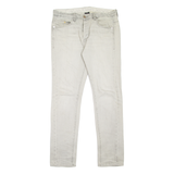 CALVIN KLEIN JEANS CK ONE Slouchy Mens Jeans Grey Slim Skinny W31 L32