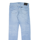 LEE Rider Mens Jeans Blue Slim Tapered Stone Wash W32 L34