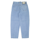 CARLO COLUCCI Womens Jeans Blue Relaxed Mom W30 L28