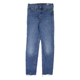 LEVI'S Womens Jeans Blue Slim Skinny Stone Wash W25 L27