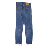 LEVI'S Womens Jeans Blue Slim Skinny Stone Wash W25 L27