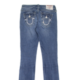 TRUE RELIGION Womens Jeans Blue Slim Straight Stone Wash W25 L32
