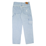 KARL KANI Carpenter Mens Jeans Blue Relaxed Tapered W32 L31