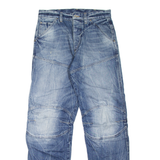 G-STAR Mens Jeans Blue Regular Straight Stone Wash W30 L34