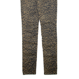 DIESEL Legging Womens Trousers Brown Slim Skinny W30 L35