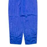 STORMS Womens Trousers Blue Relaxed Tapered W28 L28