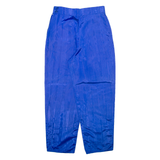 STORMS Womens Trousers Blue Relaxed Tapered W28 L28