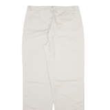 DOCKERS Womens Trousers Cream Regular Straight W30 L32