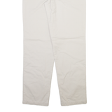 DOCKERS Womens Trousers Cream Regular Straight W30 L32