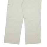 FJÄLLRÄVEN Outdoor Mens Trousers Cream Relaxed Straight W36 L27