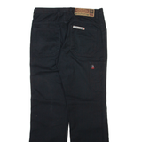 PSYCHO INTERNATIONAL Womens Trousers Black Regular Bootcut W30 L31