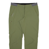 MAIER SPORTS Womens Trousers Green Regular Tapered W36 L32
