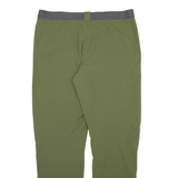 MAIER SPORTS Womens Trousers Green Regular Tapered W36 L32